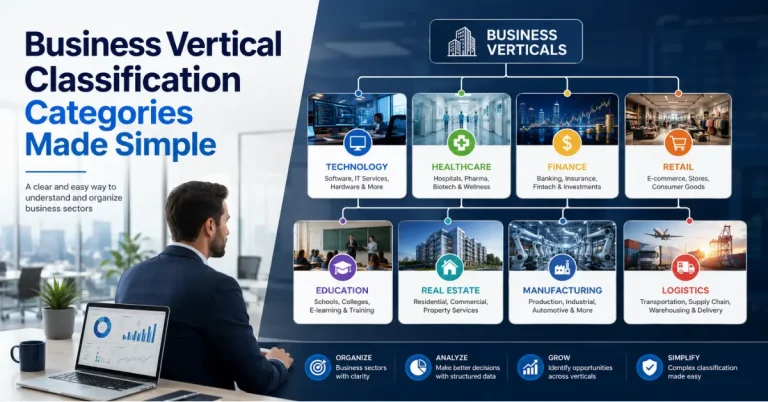 business vertical classification categories made simple