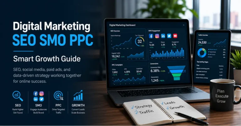 digital marketing seo smo ppc smart growth guide