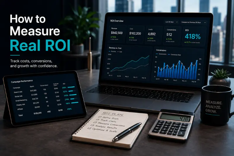 how to measure real roi