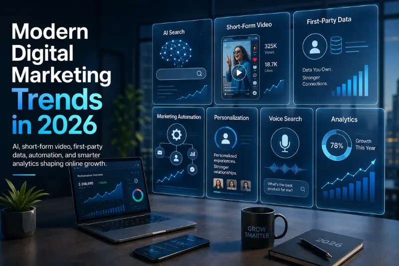 modern digital marketing trends in 2026