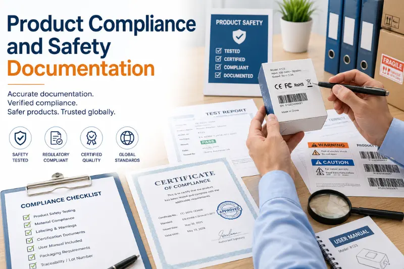 product compliance and safety documentation